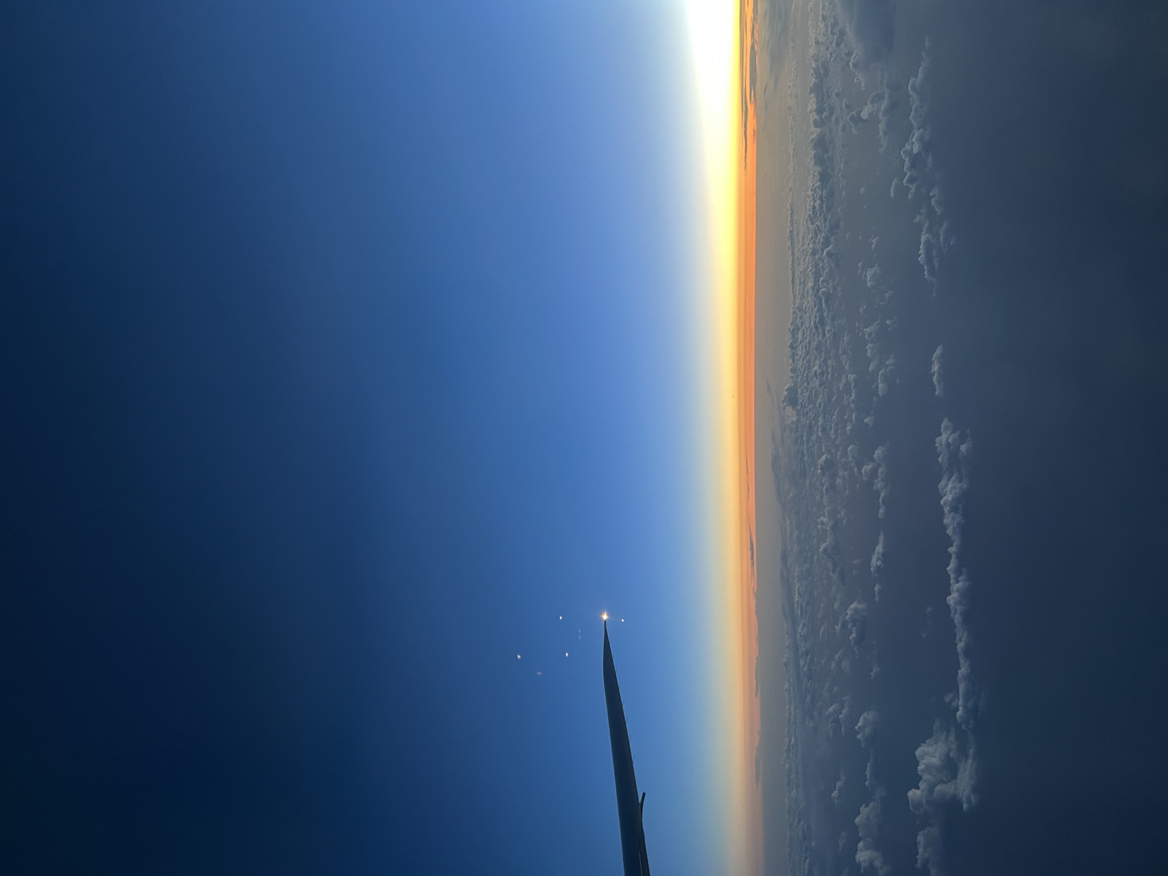 view from plane